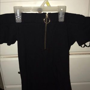 G by Guess off the shoulders shirt